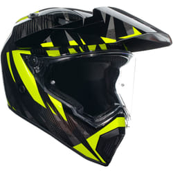 AGV AX-9 Steppa 06 Helmet, black-grey-yellow, Size XL for Men