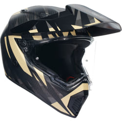 AGV AX-9 Steppa 06 Helmet, black-beige, Size M for Men