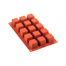 silikomart 26.105.00.0065 Cube-Shaped Silicone Mould  Brick  29.5 x 17.5 x 1.5 cm