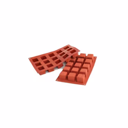 silikomart 26.105.00.0065 Cube-Shaped Silicone Mould  Brick  29.5 x 17.5 x 1.5 cm