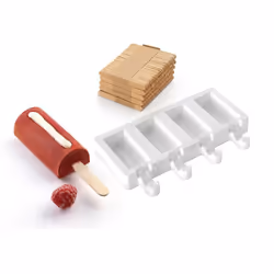 Silikomart Mini Ice Cream / Finger Food Mould Chic White