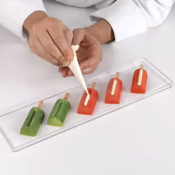 Silikomart Mini Ice Cream / Finger Food Mould Chic White