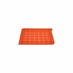 - MAC03 Heart - Silicone mat n.42 Macaron 38x35 300x400 mm