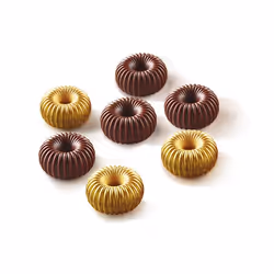 Silikomart Scg49 Choco Crown candy/chocolate mould Silicone Brown