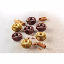 Silikomart Scg49 Choco Crown candy/chocolate mould Silicone Brown - Additional view 5