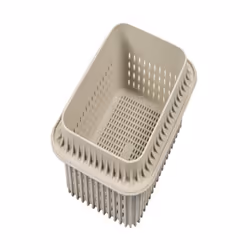 silikomart 21.004.13.0065 3D Bread Loaf Baking Tin 15 x 10 x 7.5 cm - Grey