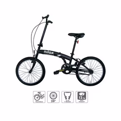 Nilox X0 City bike Steel Black