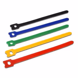 Techly 109528 cable tie Cable tie mount Velcro Multicolour 10 pc(s)