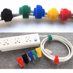Techly 109528 cable tie Cable tie mount Velcro Multicolour 10 pc(s) - Additional view 7