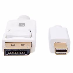 Techly ICOC MDP-030T4K DisplayPort cable 3 m Mini DisplayPort White