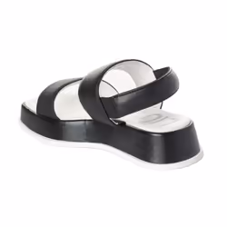 Sandalias De Plataforma Baja 4a4723ex255 Para Mujer - black, 35