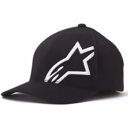 Alpinestars Corp Shift 2 Flexfit Cap, black-white, Size S M for Men