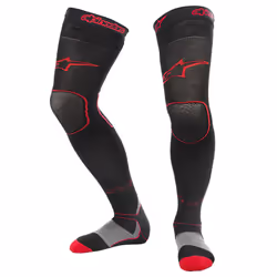 Alpinestars Long MX Socks, black-red, Size L XL 2XL for Men