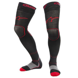 Alpinestars Long MX Socks, black-red, Size L XL 2XL for Men