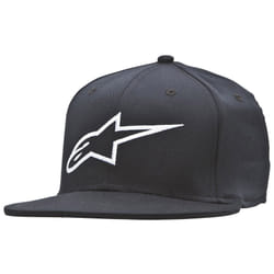Alpinestars Ageless Flat Cap, black-white, Size S M for Men