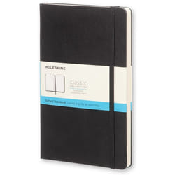 Moleskine Classic writing notebook 240 sheets Black
