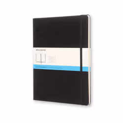 Moleskine Classic Notebook, Monochromatic, Black, Matt, 70 g/m², Hardcover, Adult