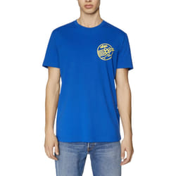 DIESEL T DIEGOR E7 Mens T Shirts Short Sleeve Slim Fit Casual Summer Cotton Tee - Blue, S