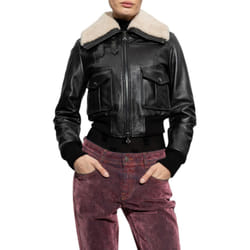 DIESEL L-ISEK Womens Leather Jacket - L