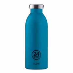 24Bottles Clima, 500 ml, Daily usage, Black, Blue, Stainless steel, Atlantic Bay, Adult