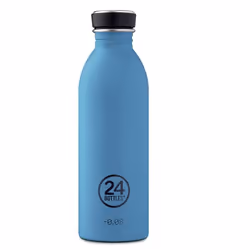 24Bottles Trinkflasche Urban 500ml Powder B, 500 ml, Daily usage, Blue, Stainless steel, 210 mm, 6.5 cm