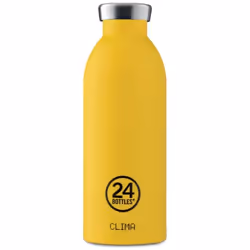 24Bottles Clima, 500 ml, Daily usage, Yellow, Stainless steel, Adult, 12 h