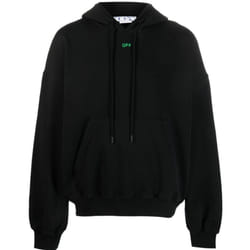 Off-White Alien Mush Boxy Fit Black Hoodie - XS