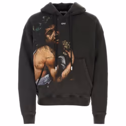 Off-White Bacchus Black Skate Hoodie - M