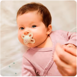 dummies Start 0-2 latex , pack of 4 mini dummies 0+ incl. boxes