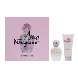 Salvatore Ferragamo Amo Flowerful Kit (50ml EDT+100ml BL), Female, Eau de toilette, 50 ml, 100 ml, ALCOHOL DENAT. (SD ALCOHOL ...