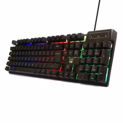 Ewent PL3319 keyboard Gaming USB QWERTY Portuguese Black