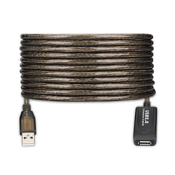 Ewent EW1023 USB cable USB 2.0 20 m USB A Black