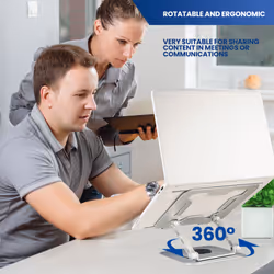 Ewent EW1267 laptop stand Silver 43.9 cm (17.3")