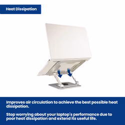 Ewent EW1267 laptop stand Silver 43.9 cm (17.3") - Additional view 6