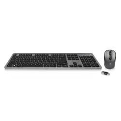 Ewent EW3272 keyboard Mouse included Universal RF Wireless QWERTY Spanish Black