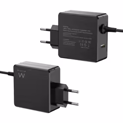 Ewent EW3978 mobile device charger Laptop Black AC Fast charging Indoor