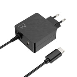 Ewent EW3979 mobile device charger Laptop Black AC Fast charging Indoor