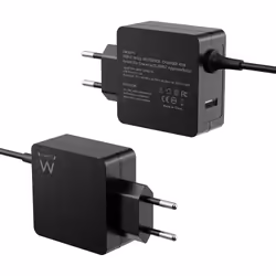 Ewent EW3979 mobile device charger Laptop Black AC Fast charging Indoor
