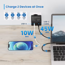 Ewent EW3979 mobile device charger Laptop Black AC Fast charging Indoor