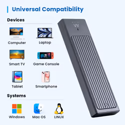 Ewent EW7022 storage drive enclosure SSD enclosure Grey M.2 - Additional view 8