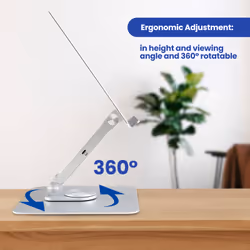 Ewent EW1269 laptop stand Grey, Silver 43.2 cm (17") - Additional view 6
