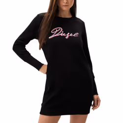 DIESEL D-YVONNE Womens Sweatshirts Sweat Dress - XXS