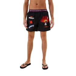 Diesel BMBX-NICO-EL Mens Swimming Shorts - Black, L