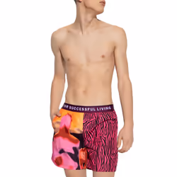 Diesel BMBX-NICO-EL Mens Swimming Shorts - Multi, L