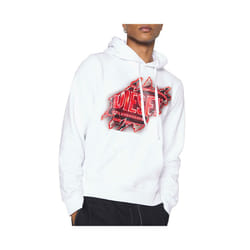 DIESEL S GINN E8 Mens Hoodie - White, S