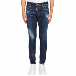 Dsquared2 Super Twinky Jean Plain Blue Jeans - W30 L30