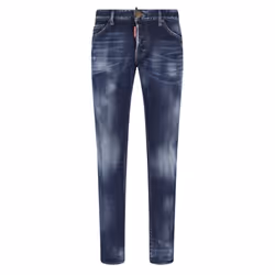 Dsquared2 Skater Jean Canadian Flag Badge Blue Wash Jeans - W28 L30