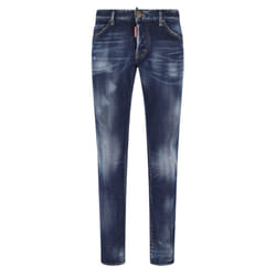 Dsquared2 Skater Jean Canadian Flag Badge Blue Wash Jeans - W30 L30