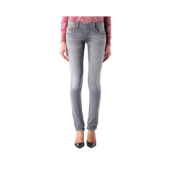DIESEL GRUPEE NE 0830Q Womens Denim Jeans Slim Fit Skinny Sweat Jogg Pants Grey - W23 L32