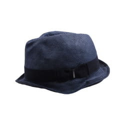 DIESEL CRUMYKO Womens Straw Fedora Summer Hawkins Sun Cap - Size III